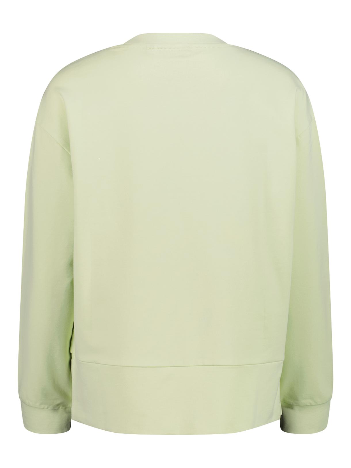 Damen Sweatshirt aus Baumwolle mit Stretch 2