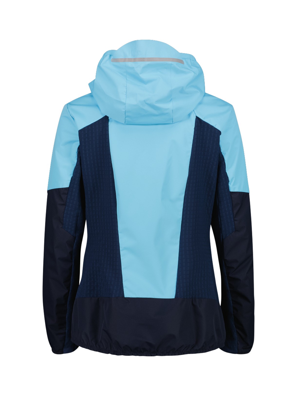 Damen Unlimitech Shell Jacke Clima Protect mit Kapuze blau 2
