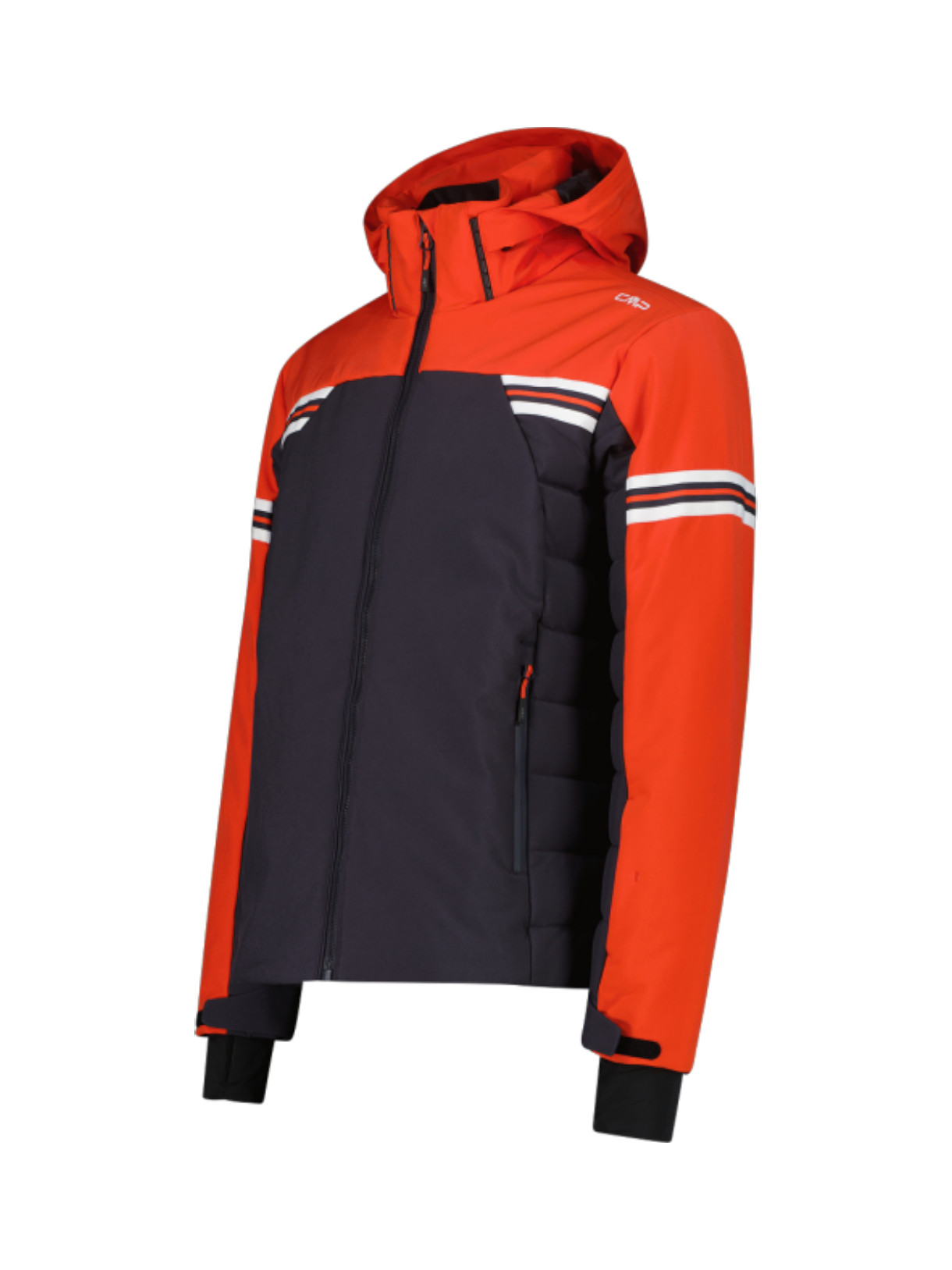 Herren 4 Wege Stretch Skijacke mit abnehmbarer Kapuze 2