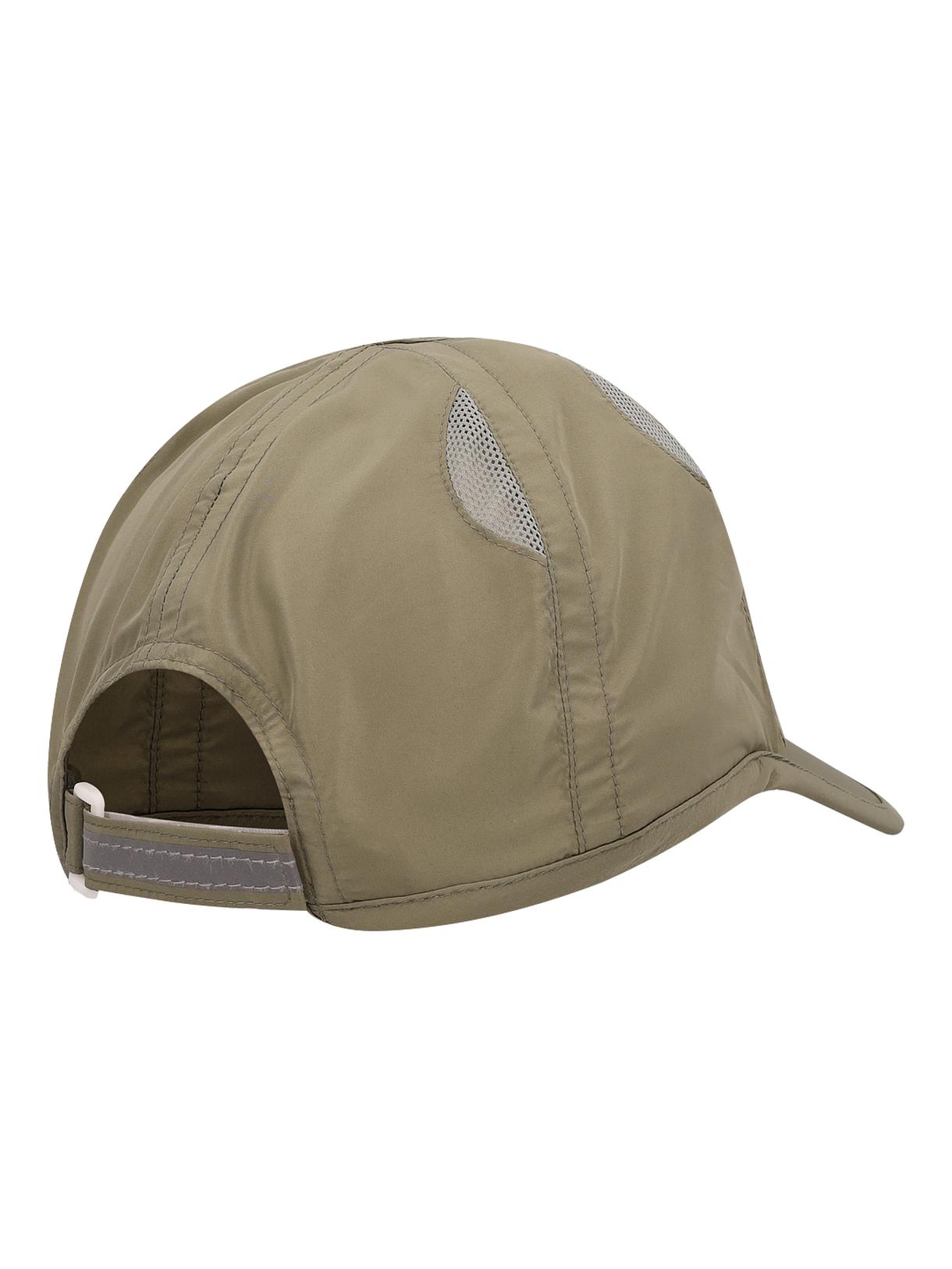 Herren Cap mit Mesh Einsatz und reflektierenden Details beige 2