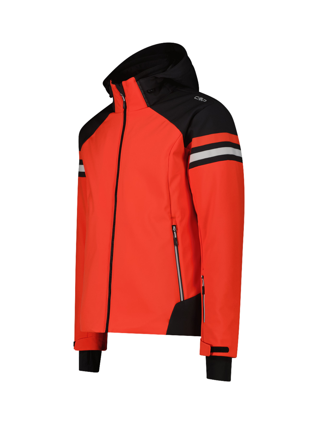 Herren Skijacke aus Twill mit abnehmbarer Kapuze 2