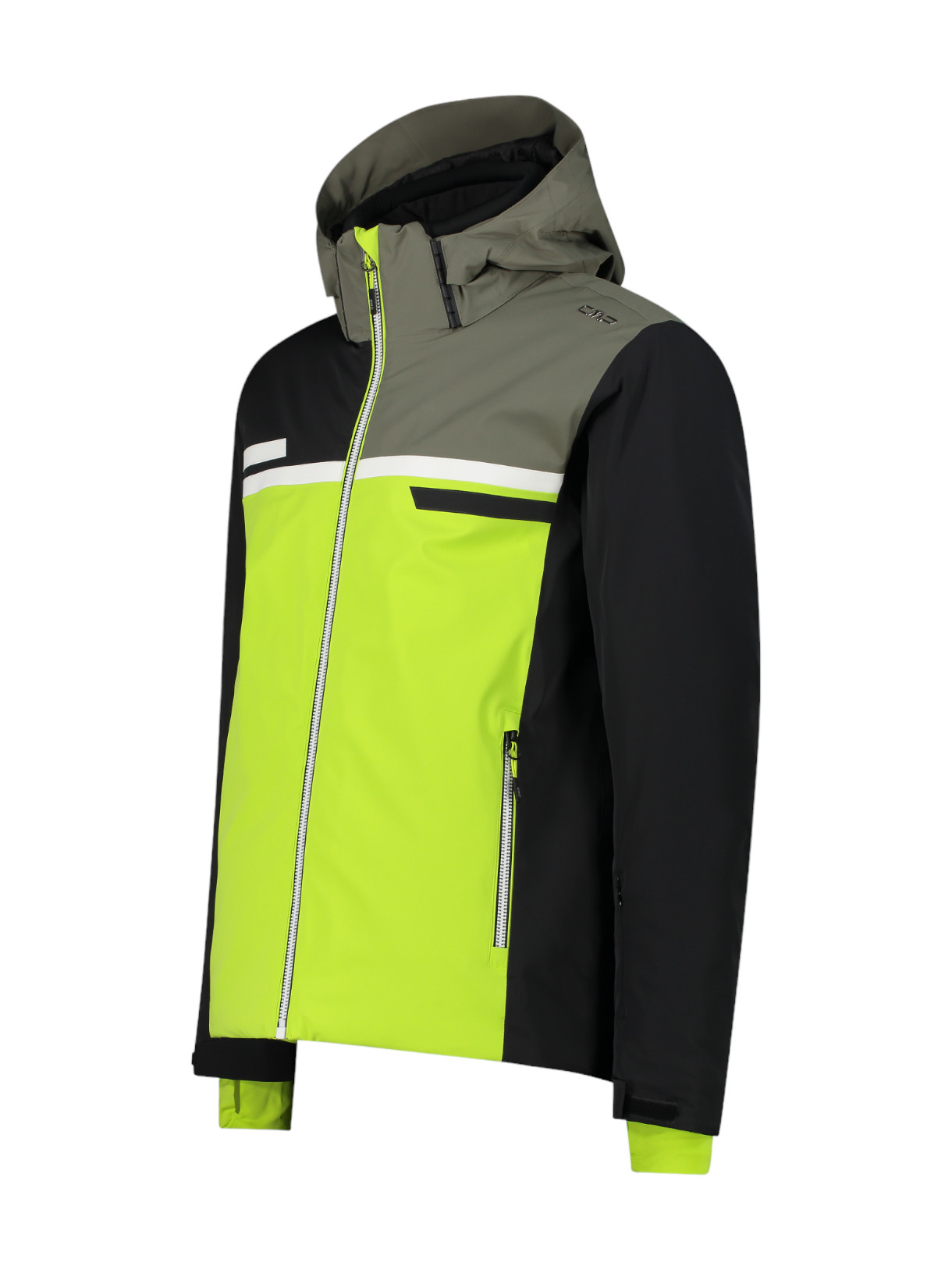 Herren Skijacke mit Clima Protect abnehmbarer Kapuze 2