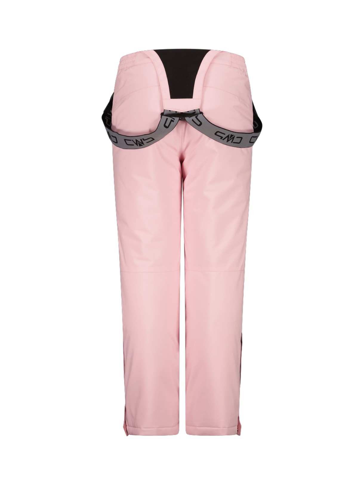 Kinder Skihose Clima Protect mit abnehmbaren Trägern pink 2
