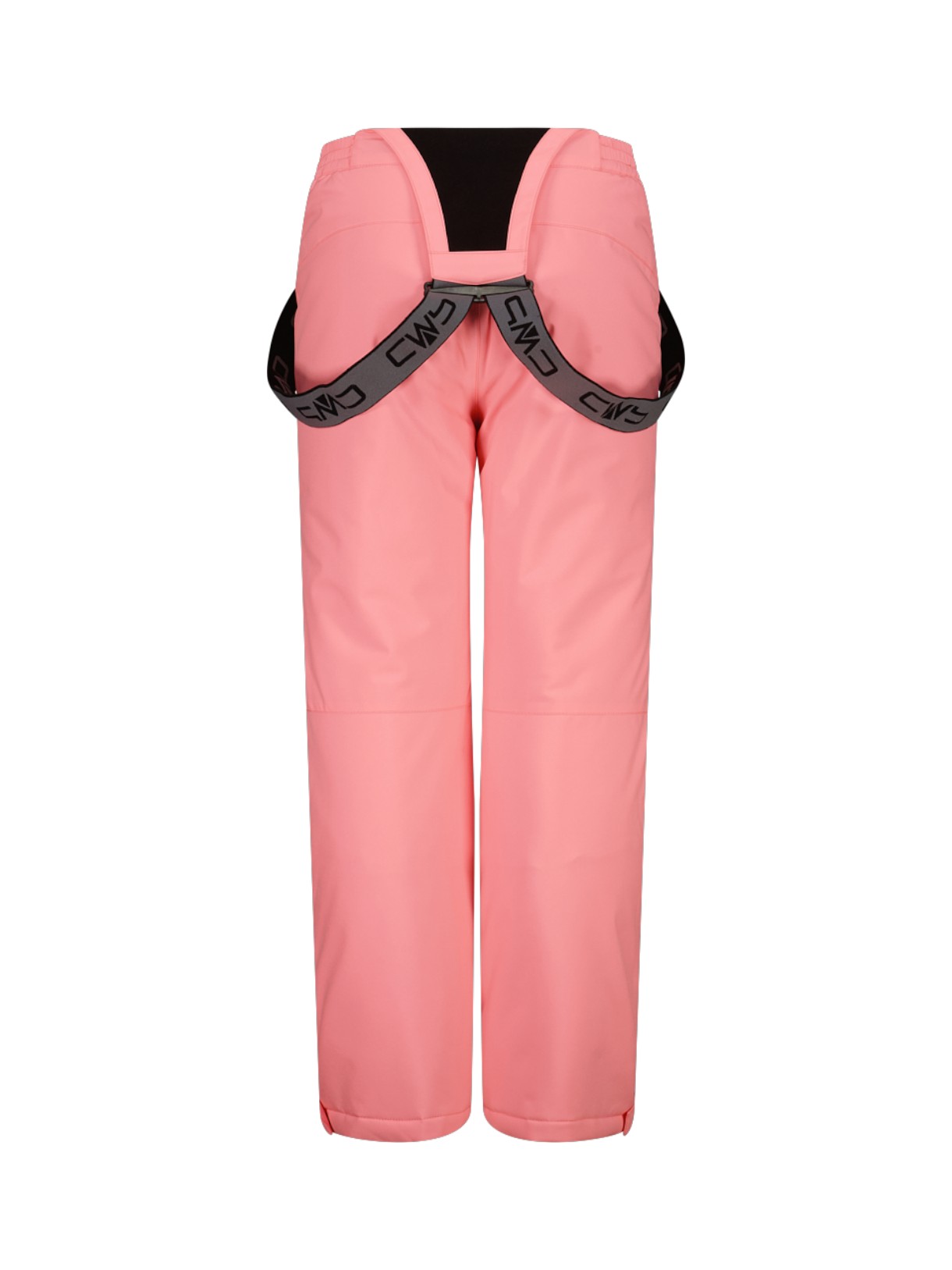 Kinder Skihose Clima Protect mit abnehmbaren Trägern pink 2