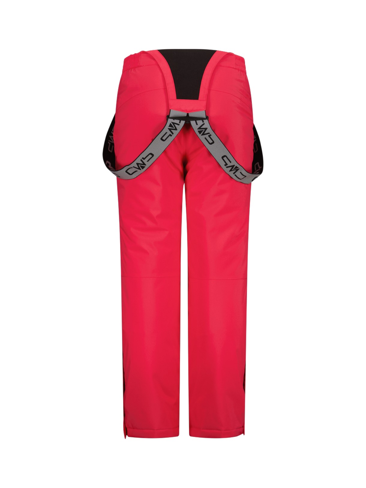 Kinder Skihose Clima Protect mit abnehmbaren Trägern pink 2
