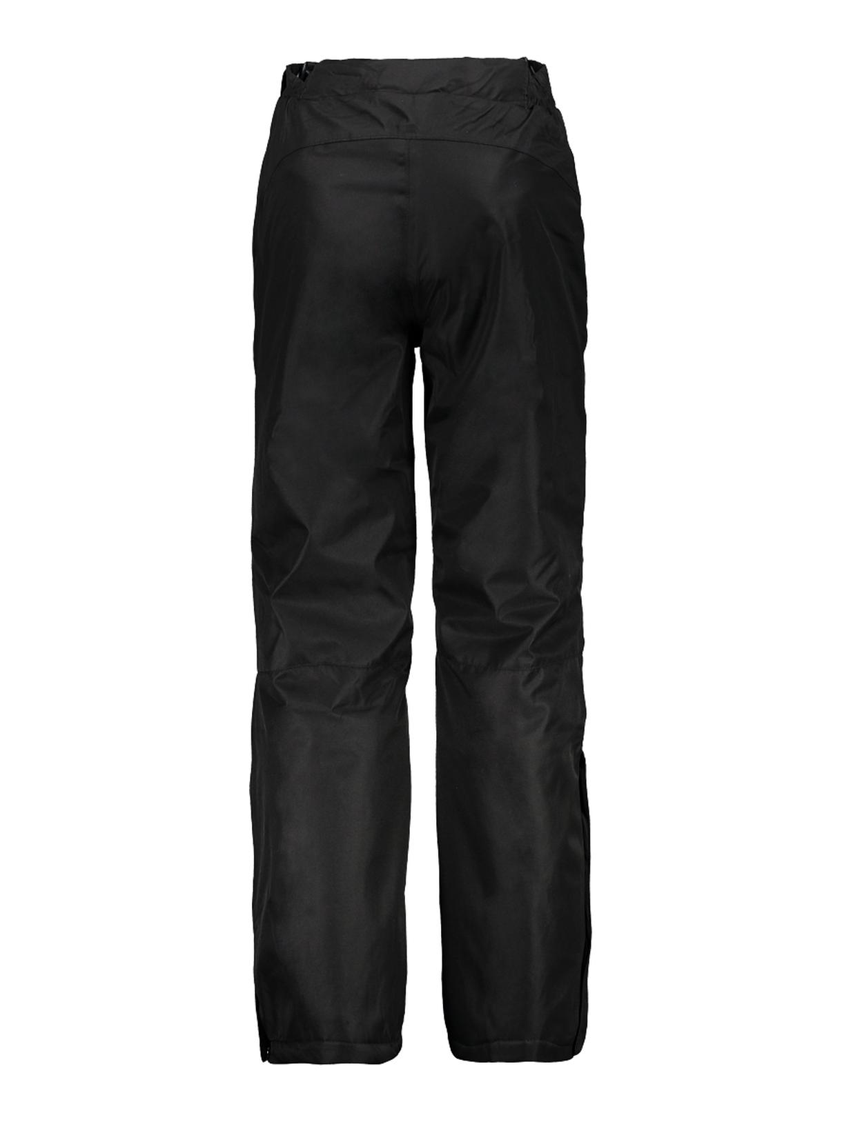 Kinder Skihose Clima Protect mit abnehmbaren Trägern schwarz 2