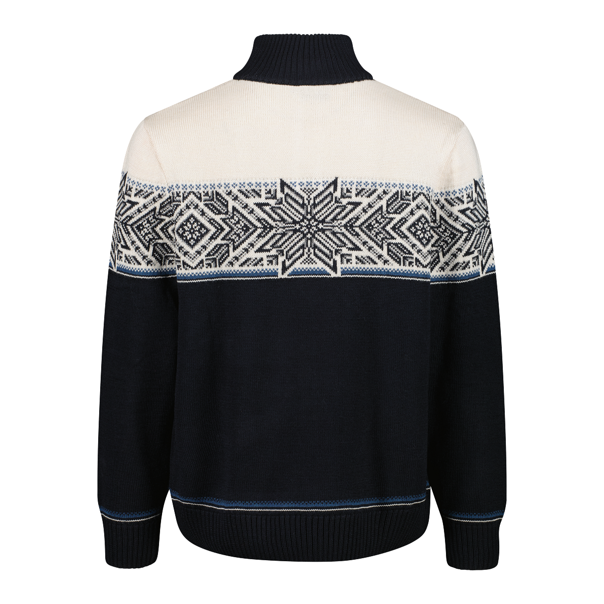 Knitted Herren Pullover half zip mit Wolle 2