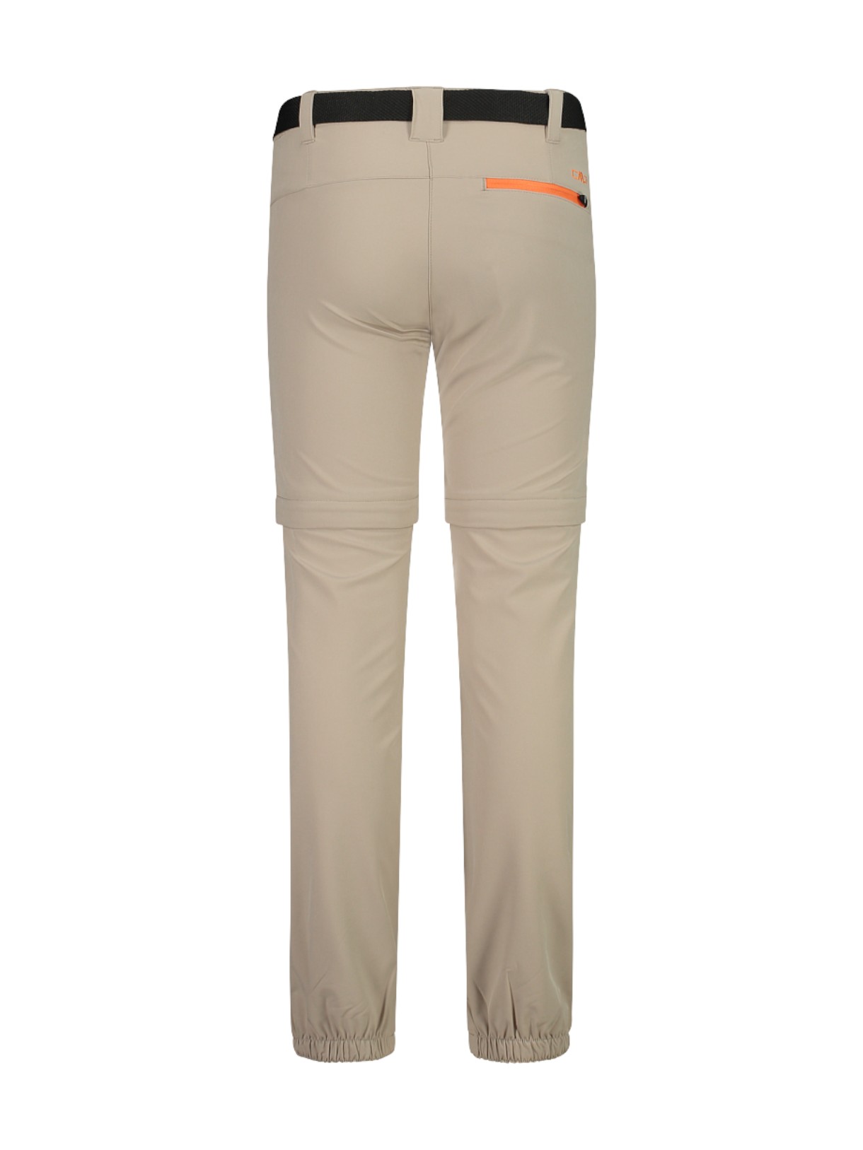 Mädchen Zip Off Stretch Hose mit Gürtel 2