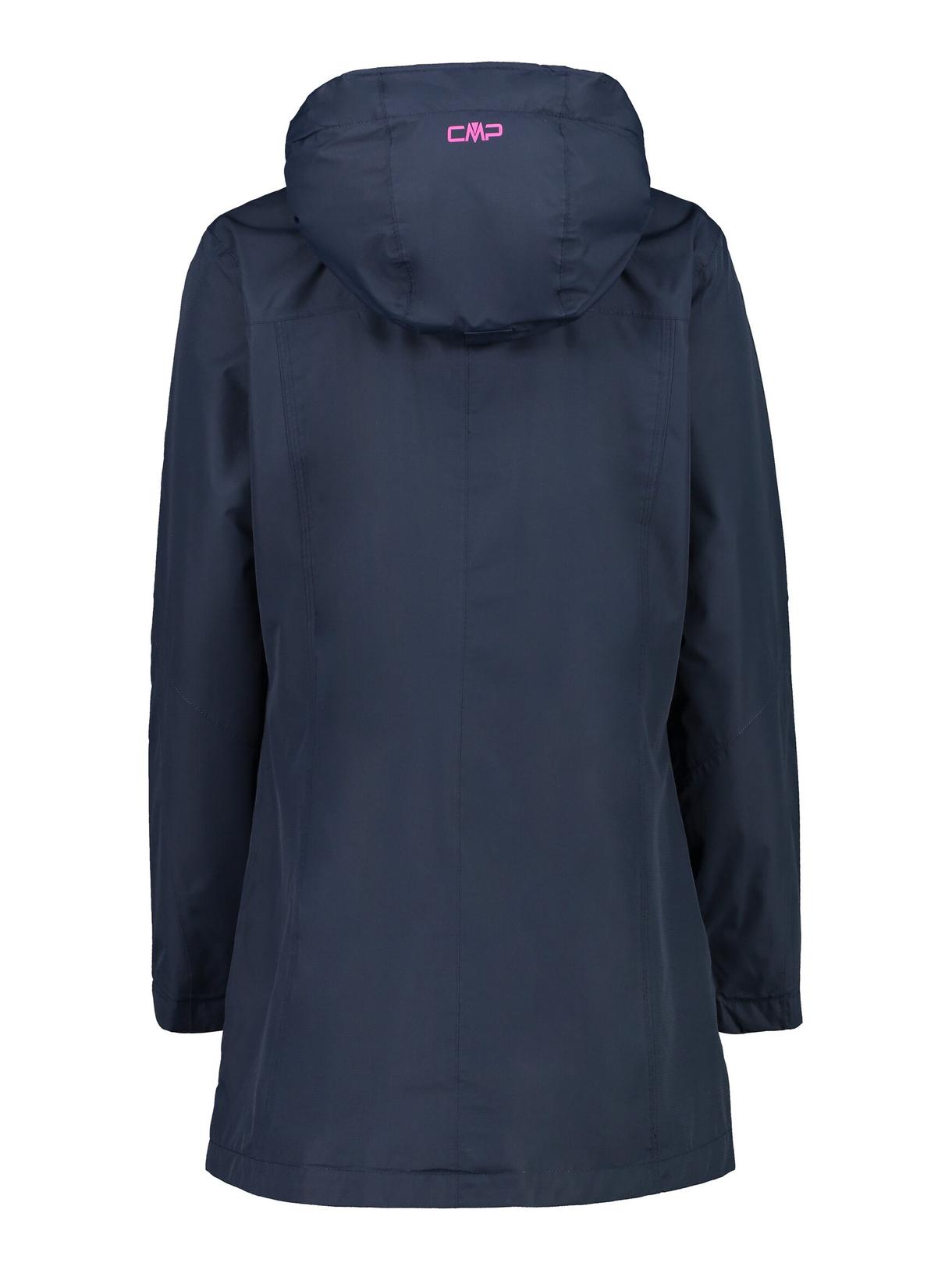 Damen Regenjacke mit abnehmbarer Kapuze 2