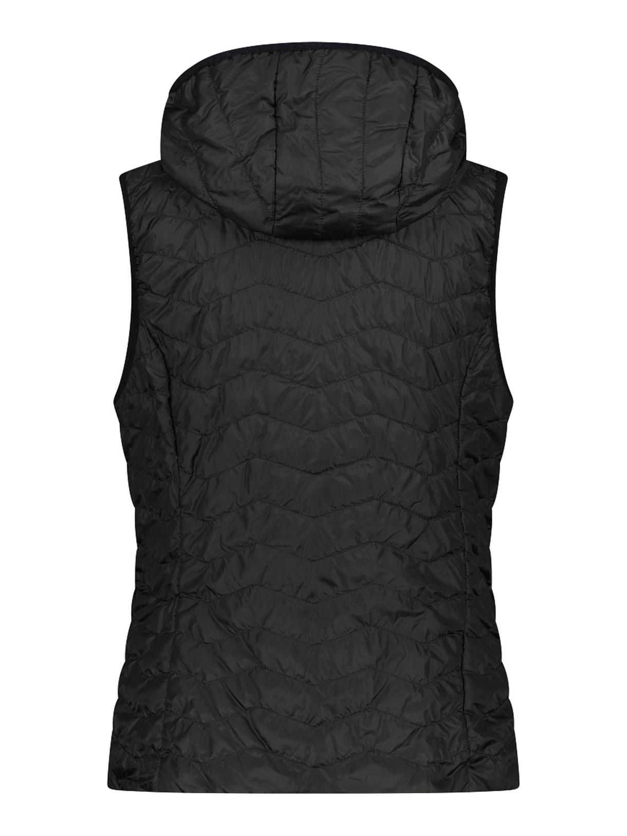 wasserabweisende Damen Weste mit Feel Warm Flat und Kapuze 2