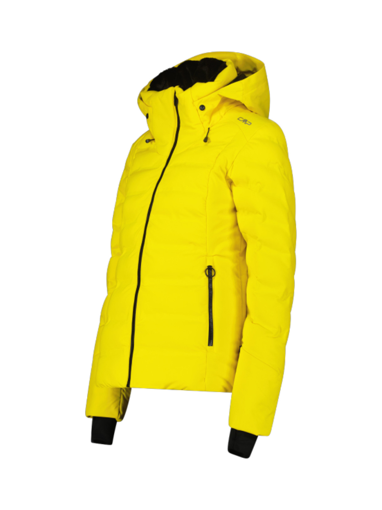 wattierte Damen Skijacke mit Clima Protect und Kapuze 2