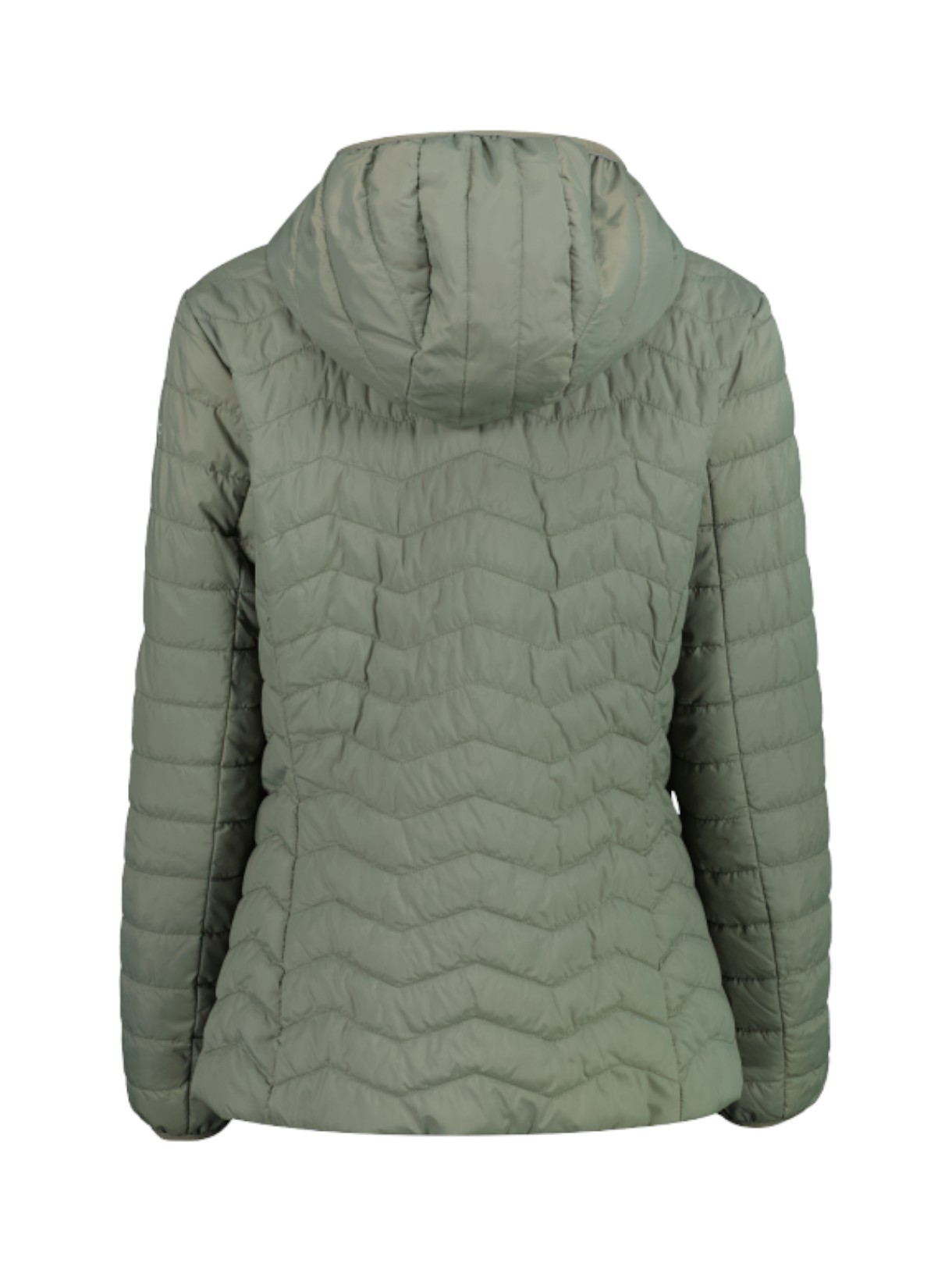 Wattierte Damen Stepp Jacke mit Feel Warm Flat und Kapuze 2