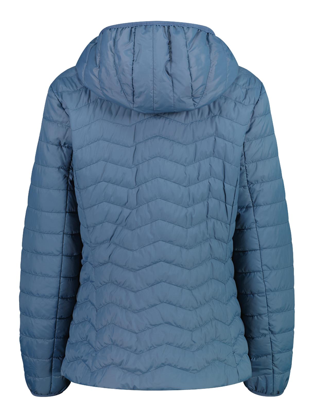 Wattierte Damen Stepp Jacke mit Feel Warm Flat und Kapuze 2