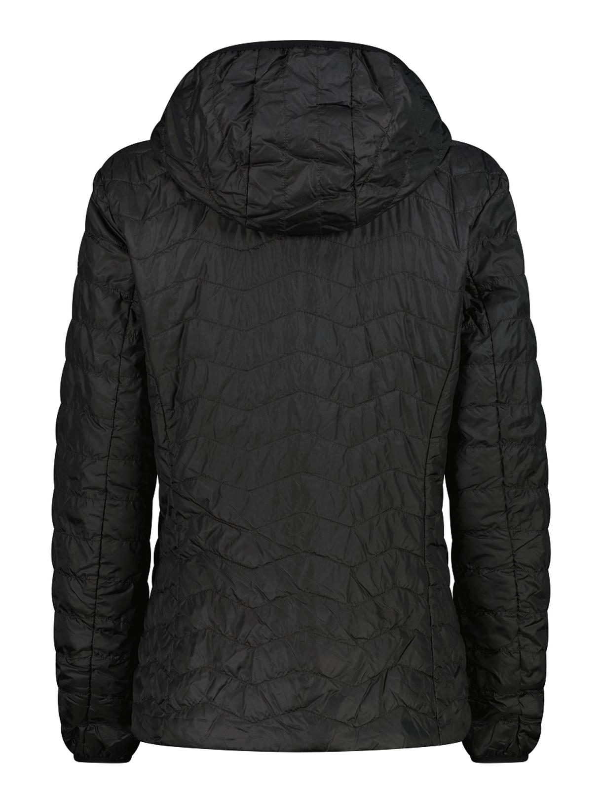 Wattierte Damen Stepp Jacke mit Feel Warm Flat und Kapuze 2