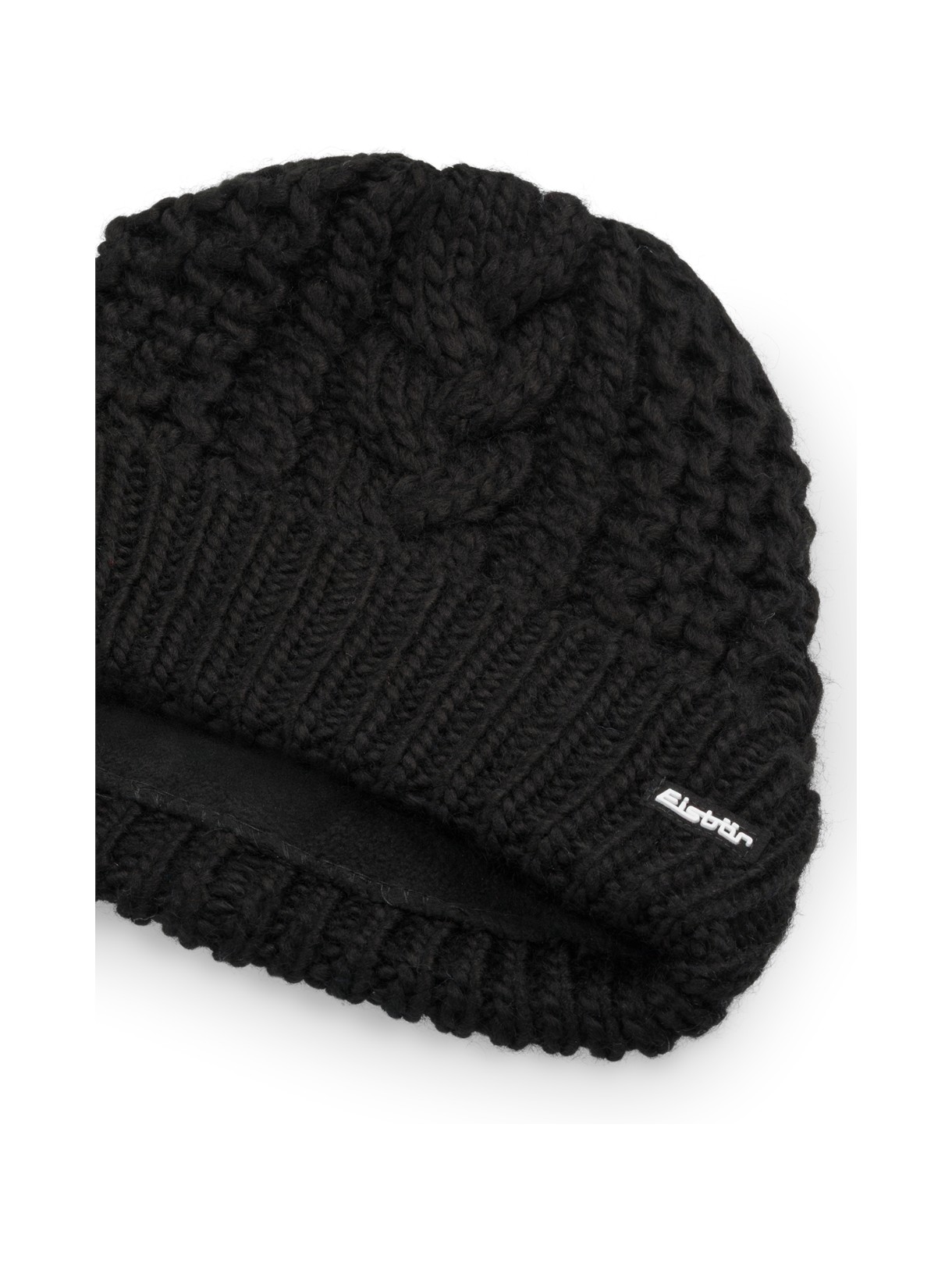 Afratos Grob-Strick Zopfmuster Damen Mütze mit Merinowolle 2