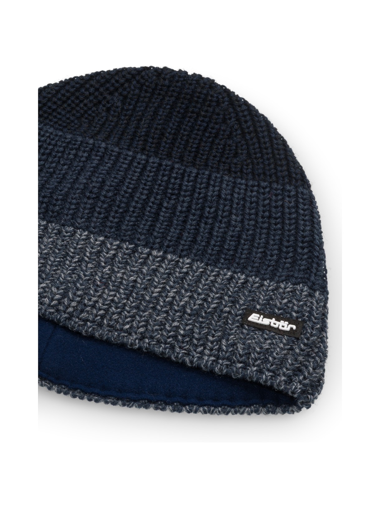 Caris Mütze mit Merinowolle im klassischen Drei-Streifen-Look 2