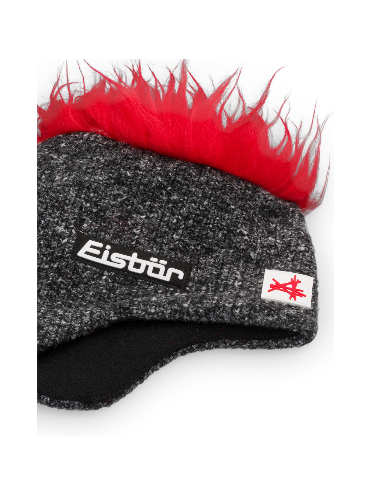 Cocker Fleece Ski Austria Mütze mit Kunstfell Haaren 2