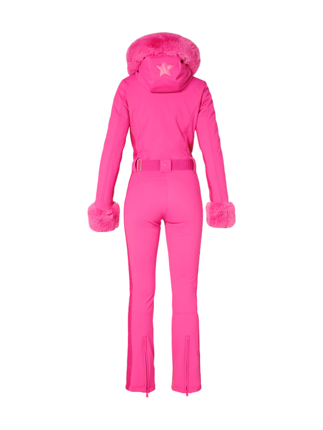 Angele Damen Softshell Skianzug mit Kapuze 2
