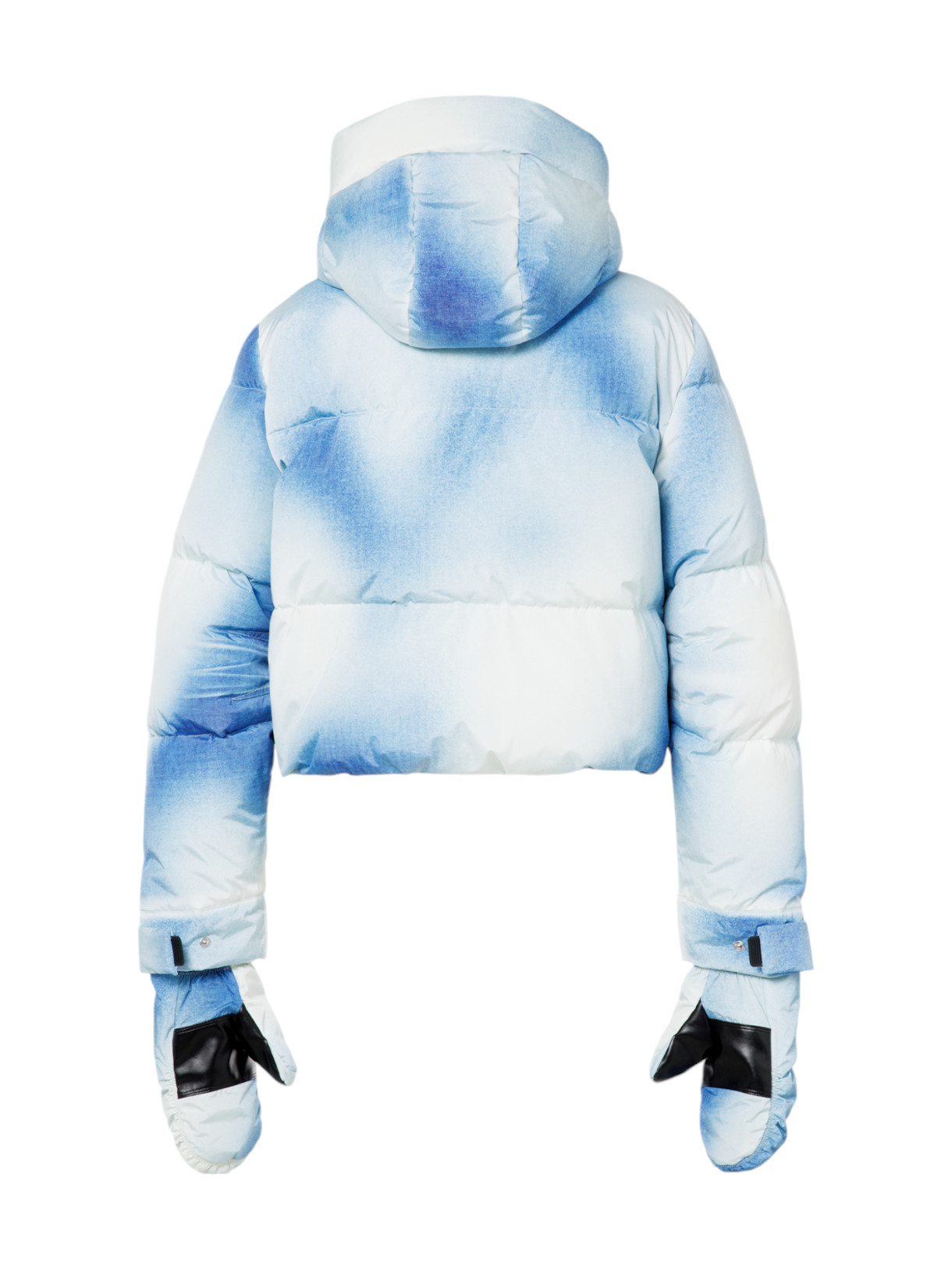 Ciel Bleu Damen Daunen Skijacke mit Kapuze 2