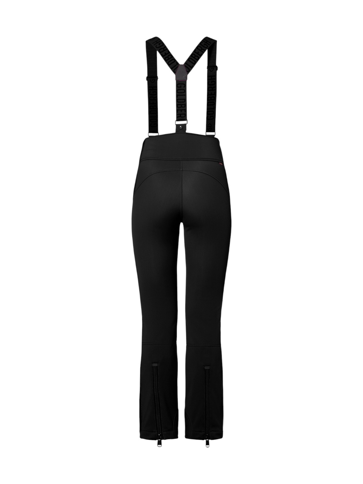 High End Damen Softshell Ski Latzhose mit abnehmbaren Trägern 2