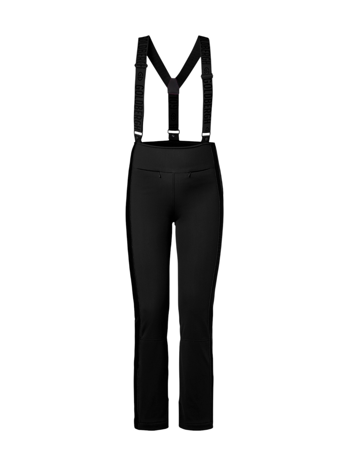 High End Damen Softshell Ski Latzhose mit abnehmbaren Trägern 2