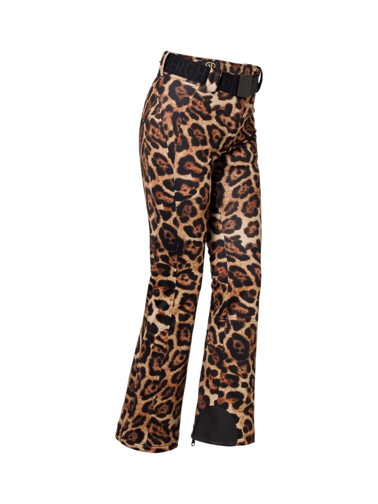 Minou Damen Softshell Skihose mit Allover Print 2