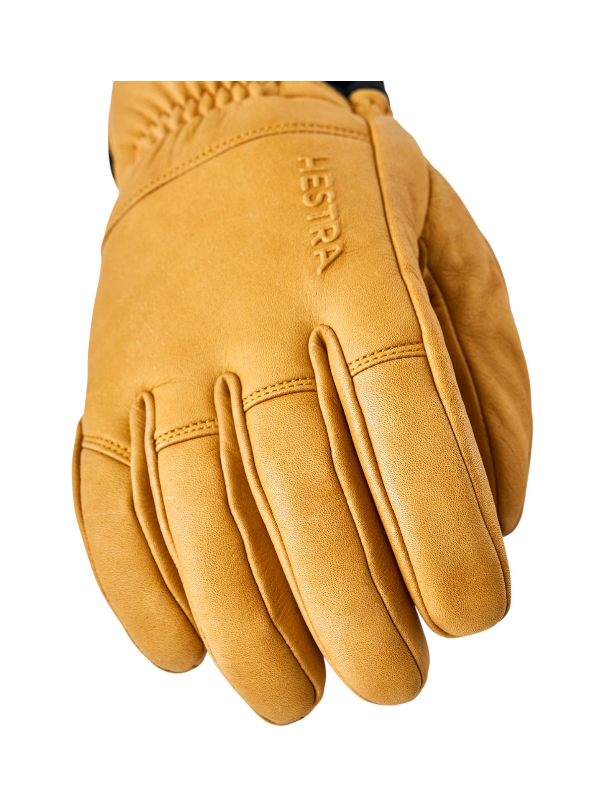 Omni Herren 5-Finger Ski Handschuhe aus Leder 2