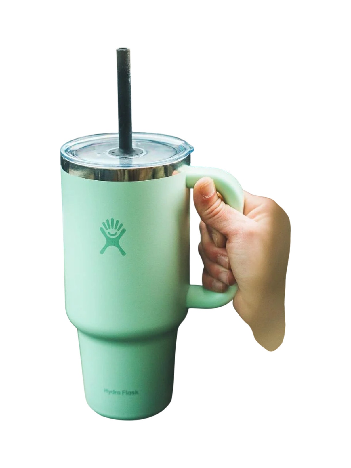 24 OZ Travel Tumbler Clear Lid Trinkflasche 2