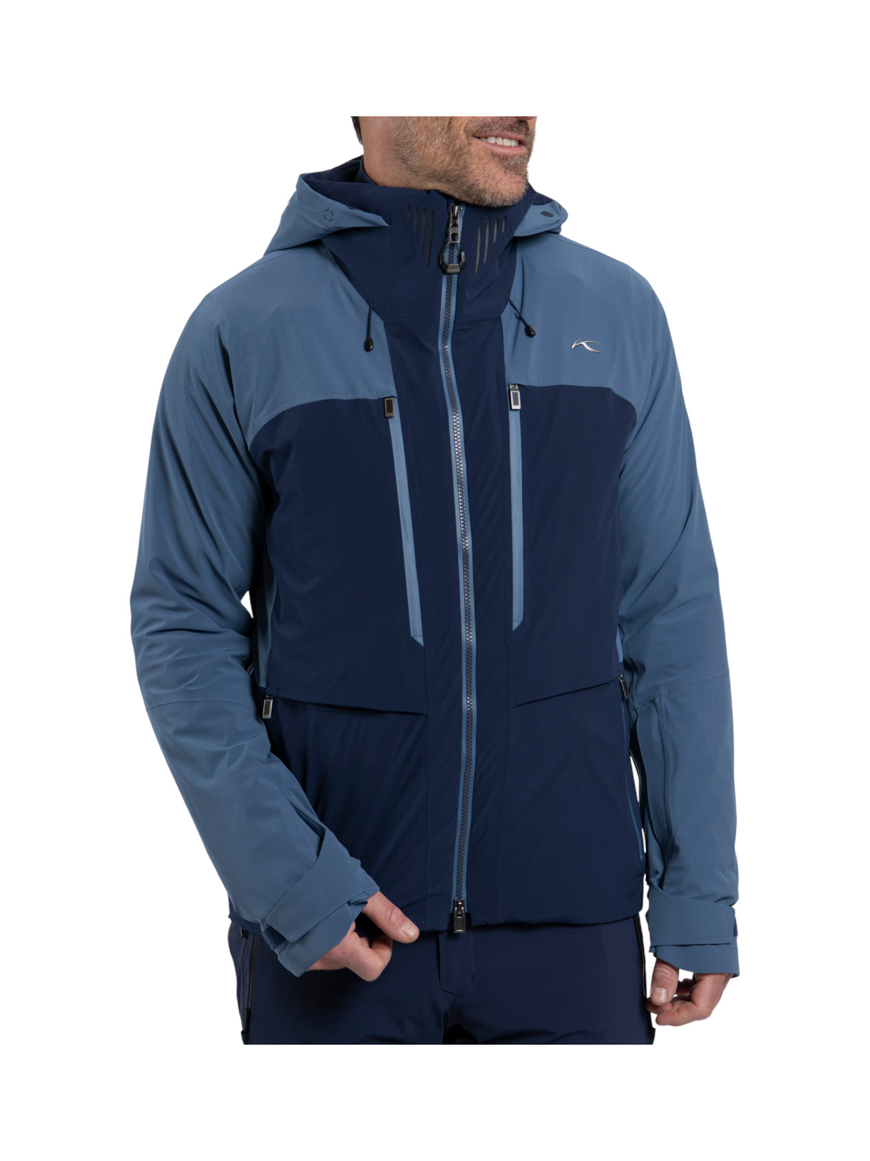Lasse Airflow Herren Skijacke mit Kapuze 2