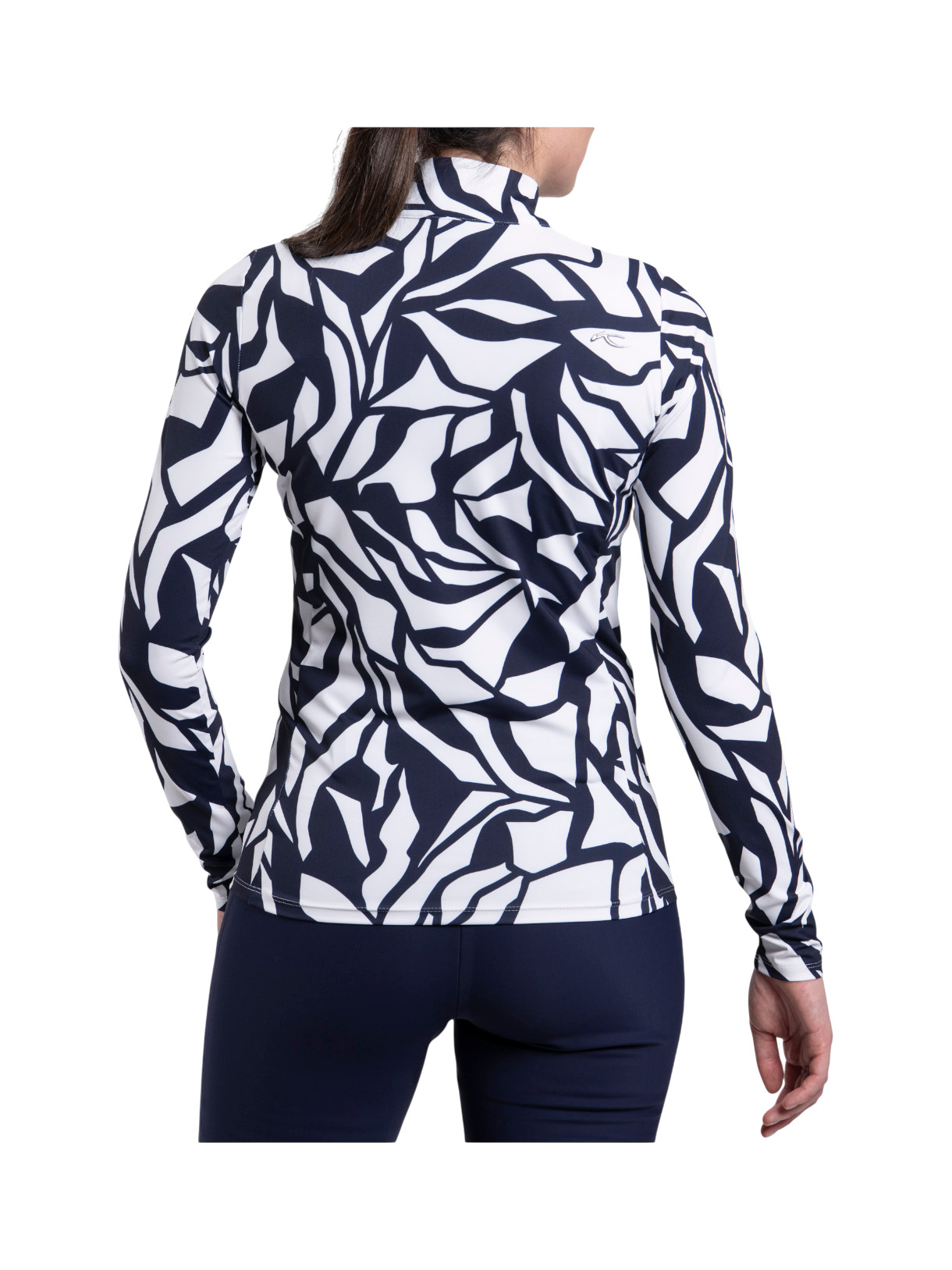 Motion Print Half-Zip Damen Skipulli 2