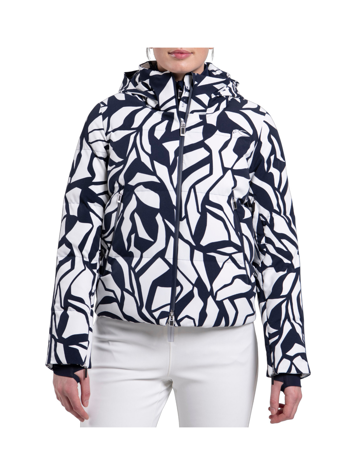Twilight Jacke Damen Skijacke mit abnehmbarer Kapuze 2