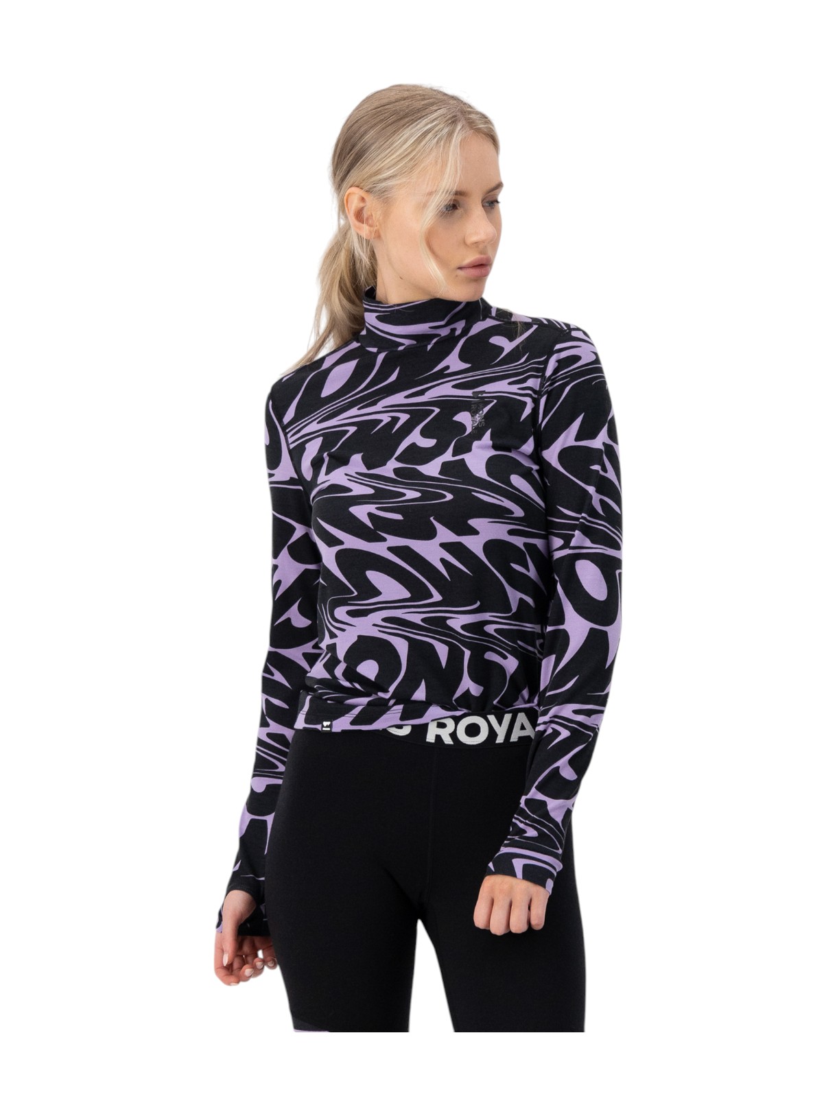 Merino Flex 200 Mock Neck Damen Langarmshirt 2