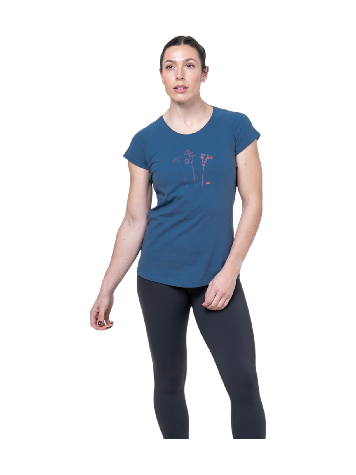 Mountain Flower Tee Damen T-Shirt 2