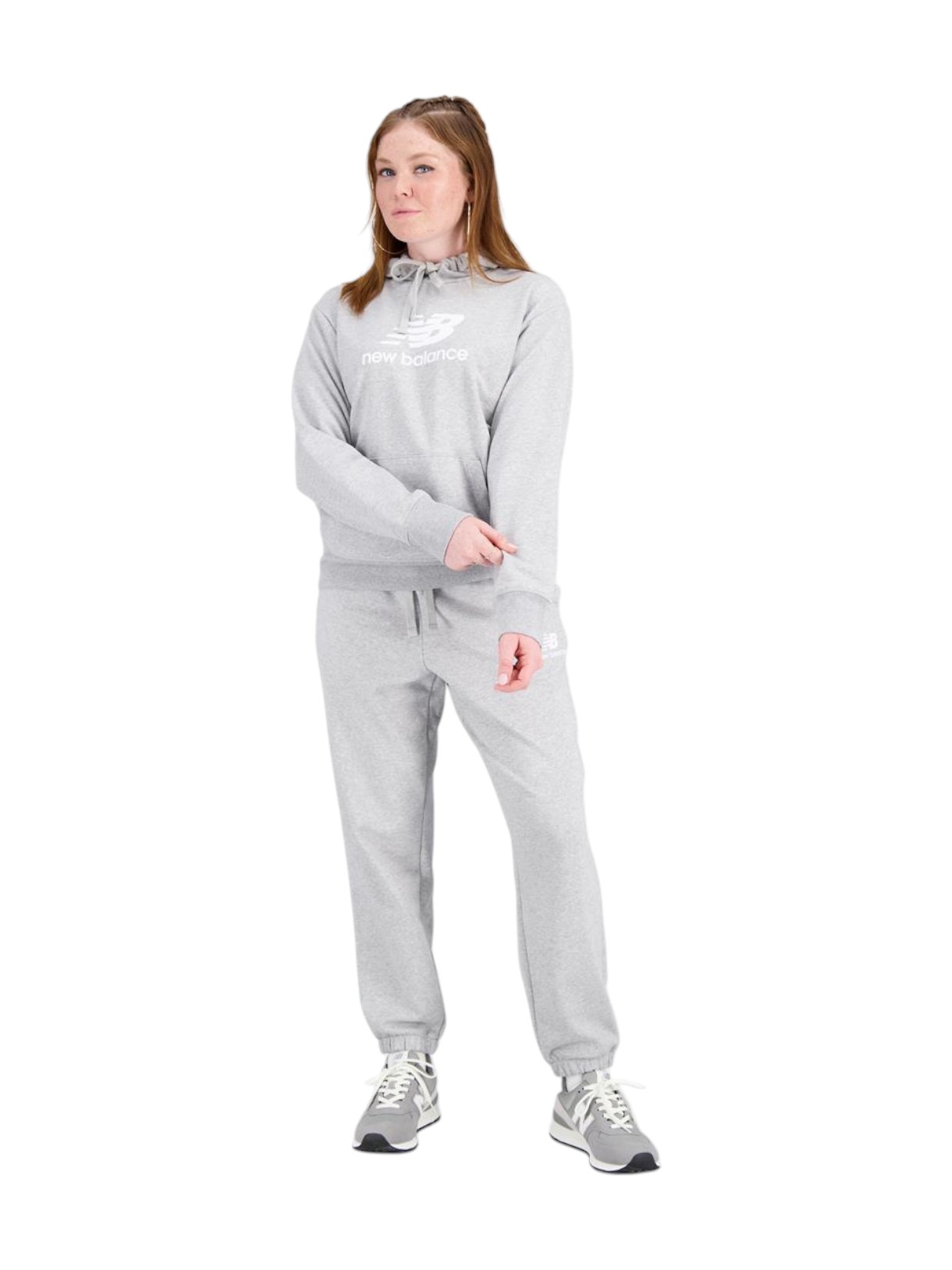 Essentials Stacked Logo Damen Jogginghose 2