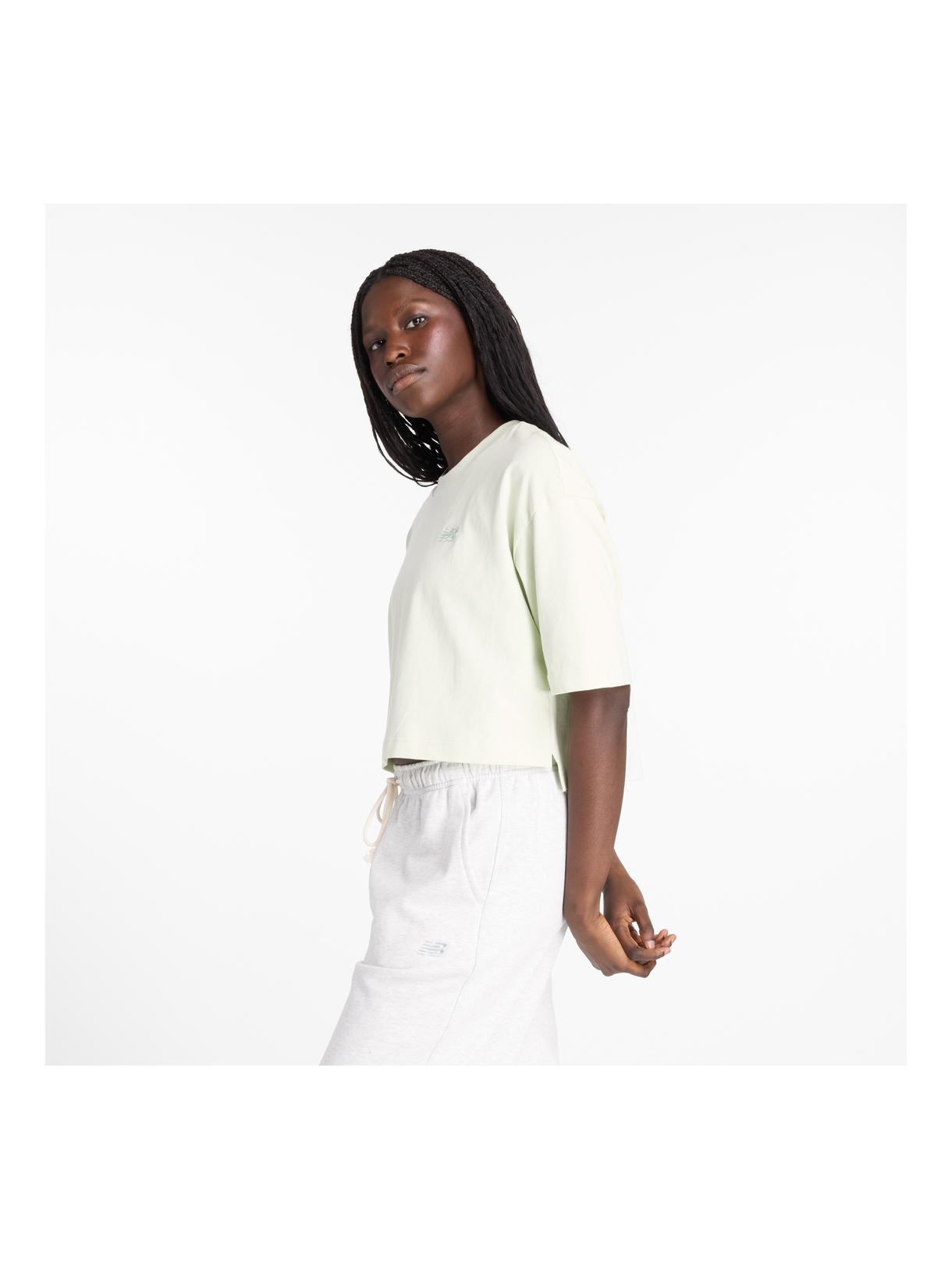 Logo Oversized Jersey Damen T-Shirt 2