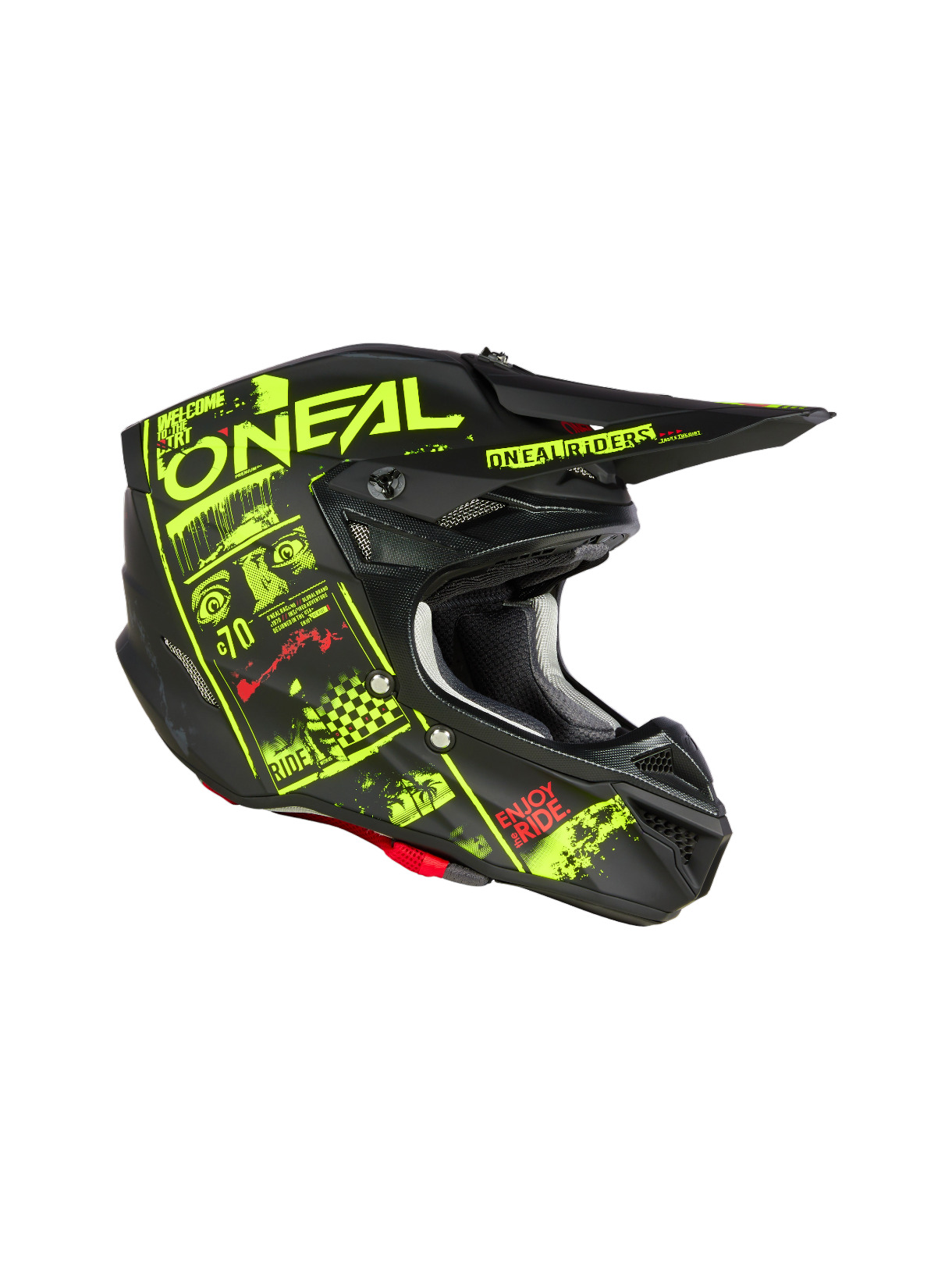 5SRS Polyacrylite Mountain Bike Helm Attack V.23 2