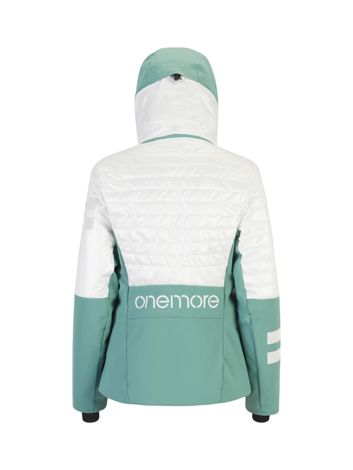 151 Insulated Damen Skijacke mit Swarovski-Kristallen und abnehmbarer Kapuze 2