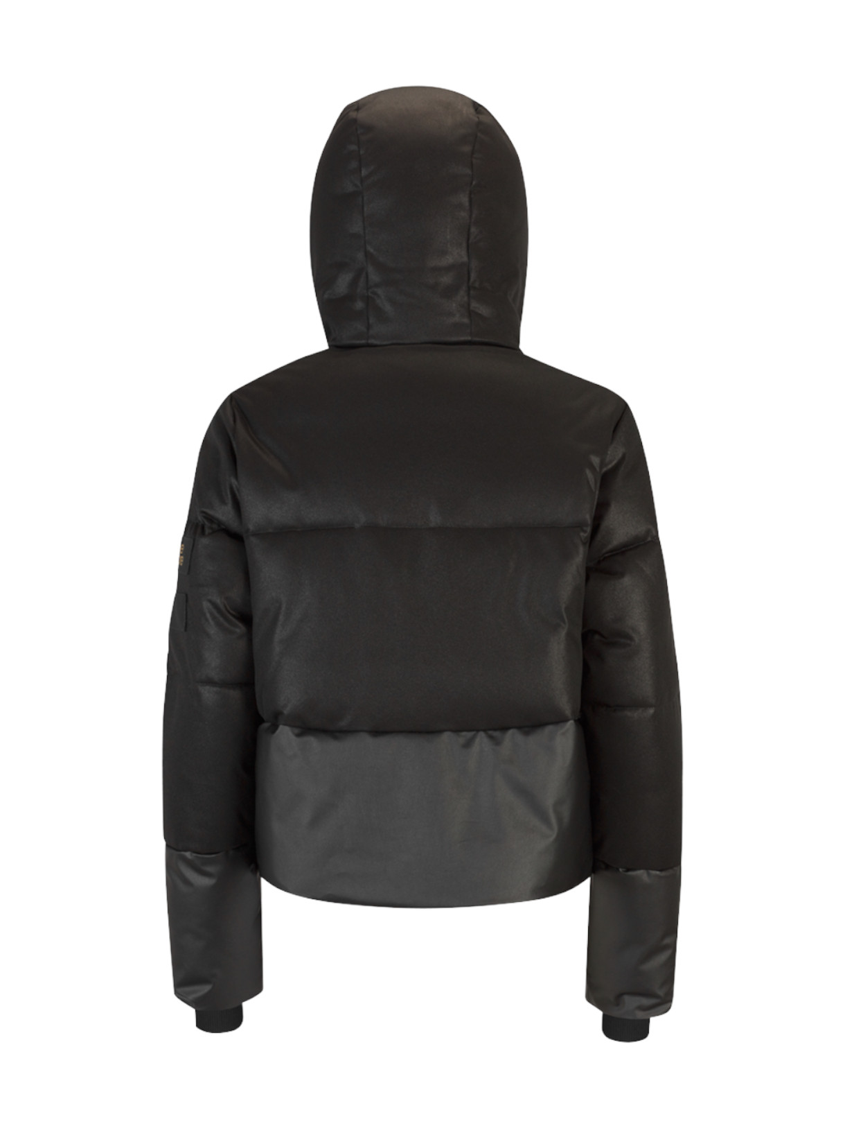 251 Cropped Puffer Damen Skijacke mit Kapuze 2