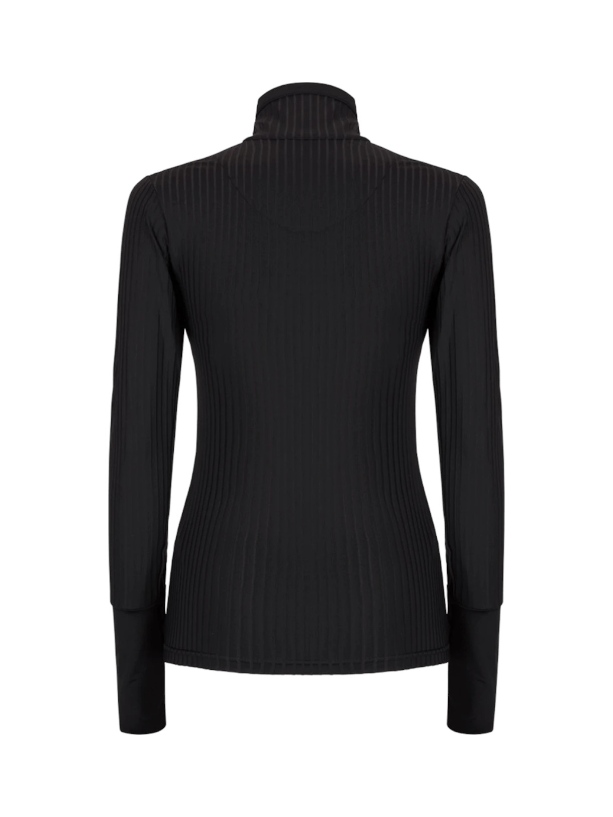 631 Turtleneck Damen Rollkragen Pullover mit kurzem Reißverschluss 2