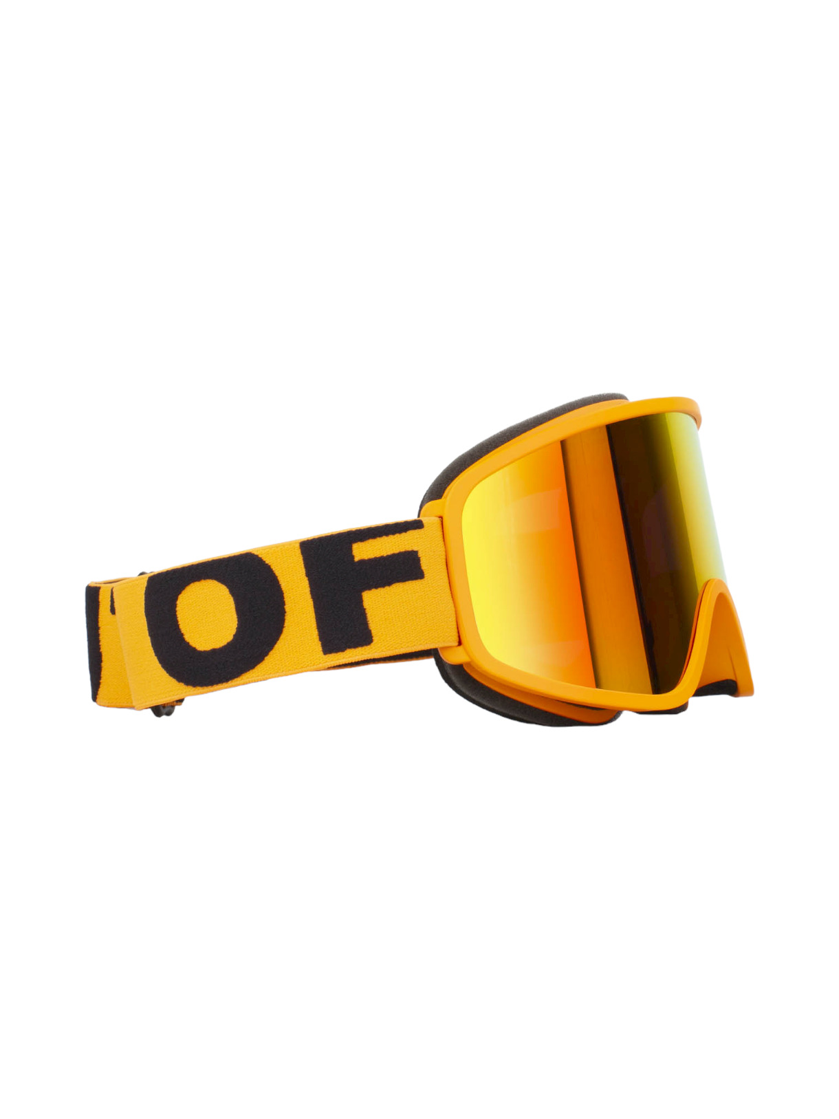 Flat Orange Red MCI Skibrille 2