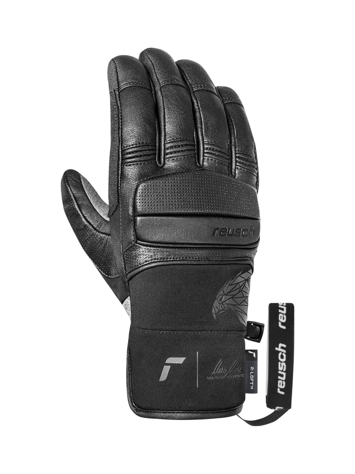Marco Schwarz Herren Finger Skihandschuhe 2