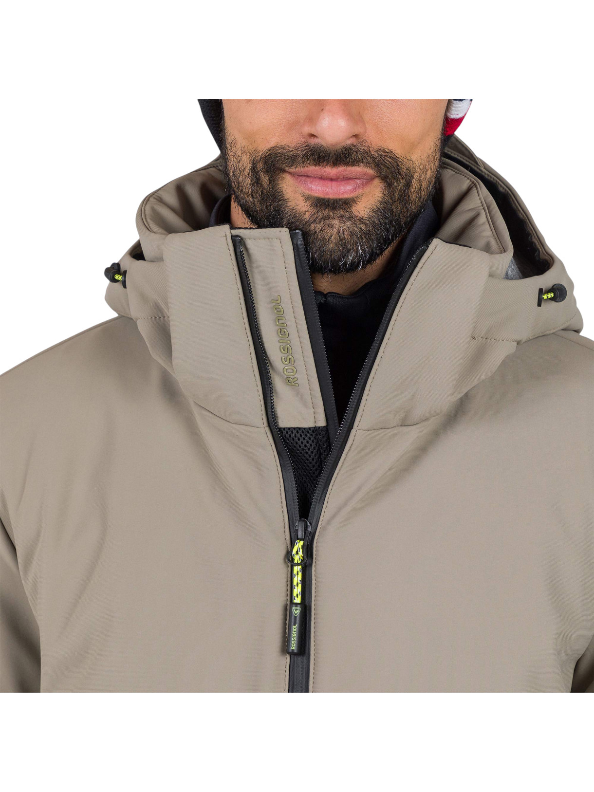 Cieloato Herren Skijacke mit abnehmbarer Kapuze 2