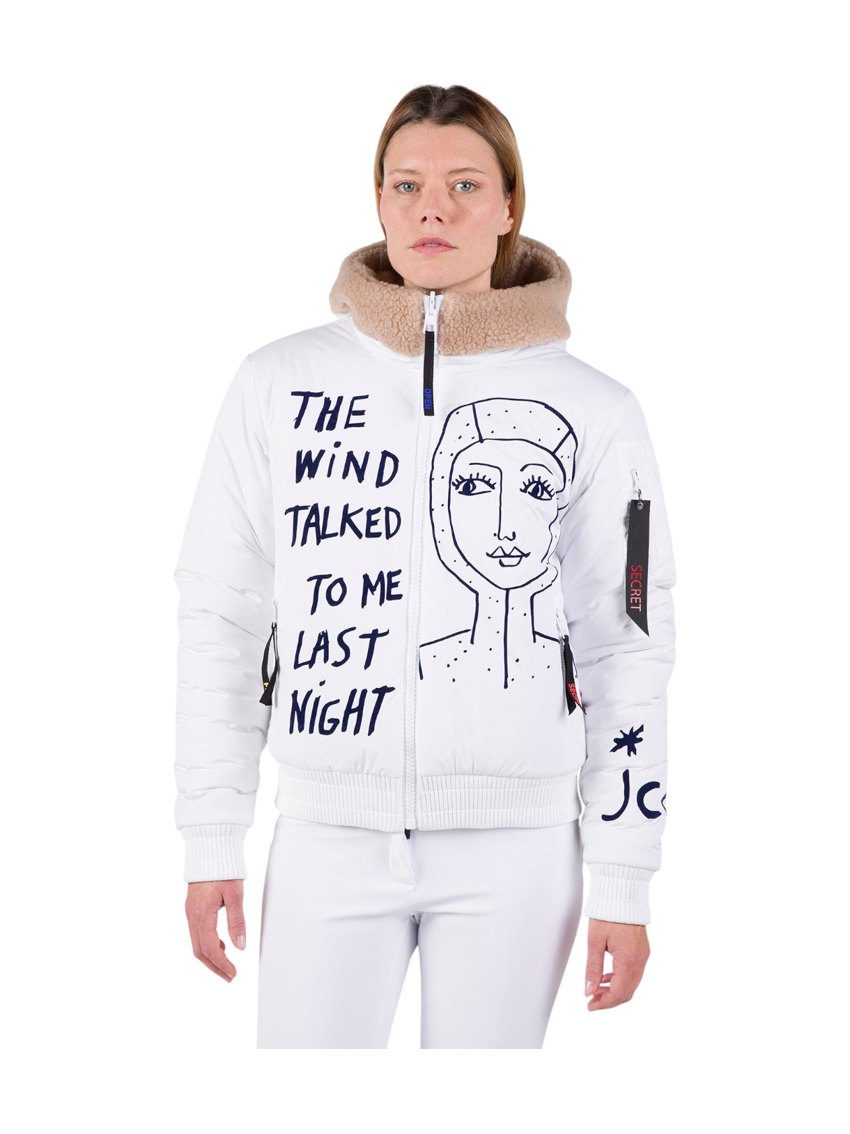 JCC Yety Fleecy Bomber Damen Skijacke 2