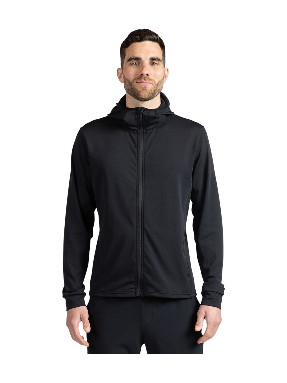 Mid Layer Stretch Herren Kapuzensweatshirt 2