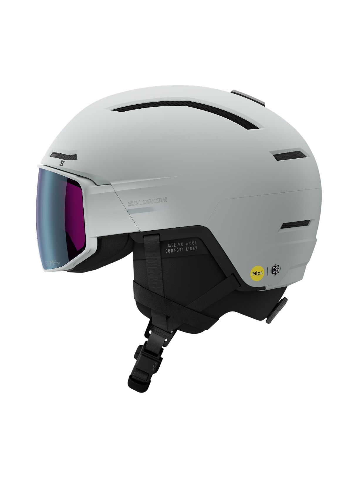 Driver Prime Sigma Plus Mips Skihelm mit integriertem Visier 2