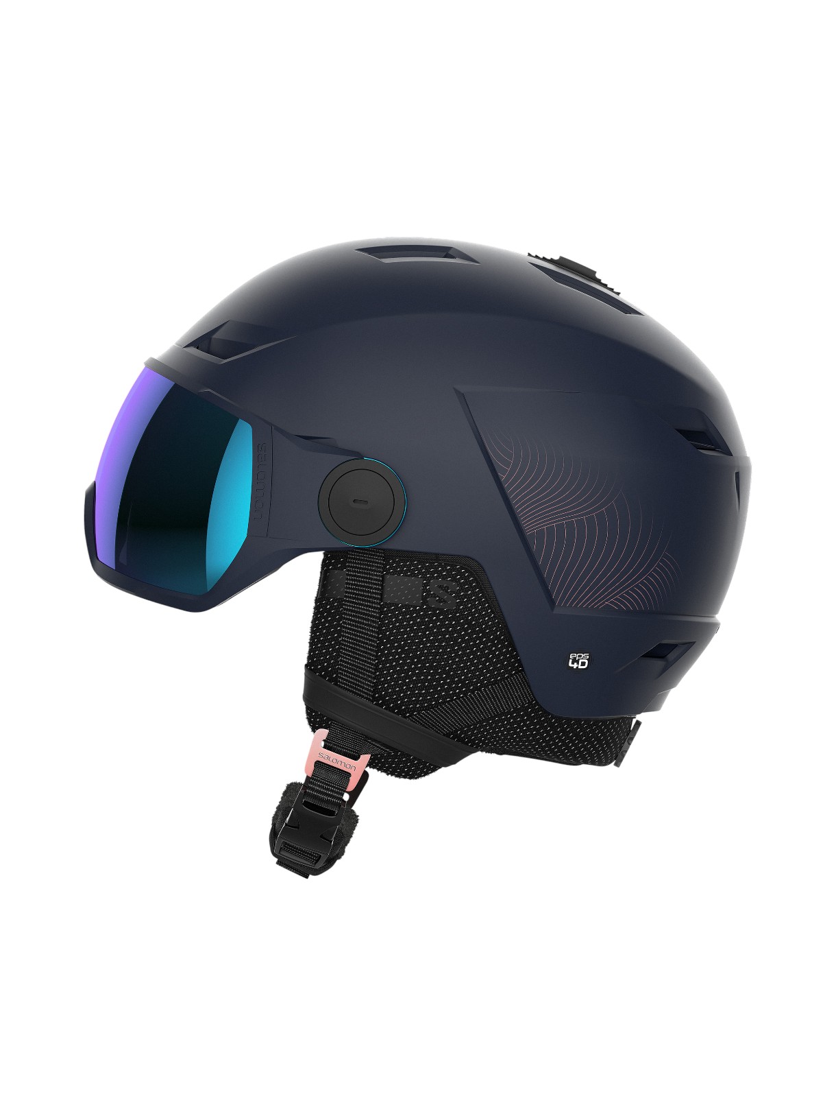 Icon LT Visor Skihelm mit integriertem Visier 2