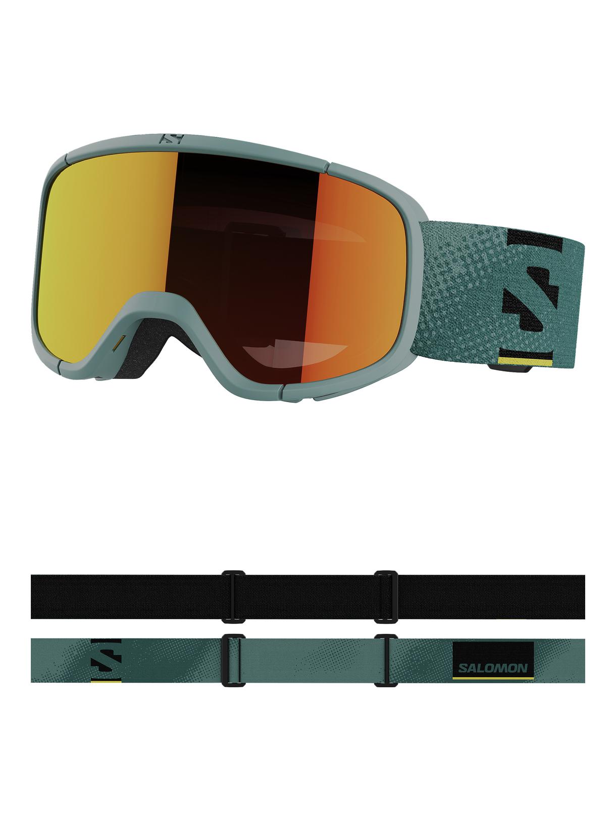 LUMI Mid Red Skibrille 2