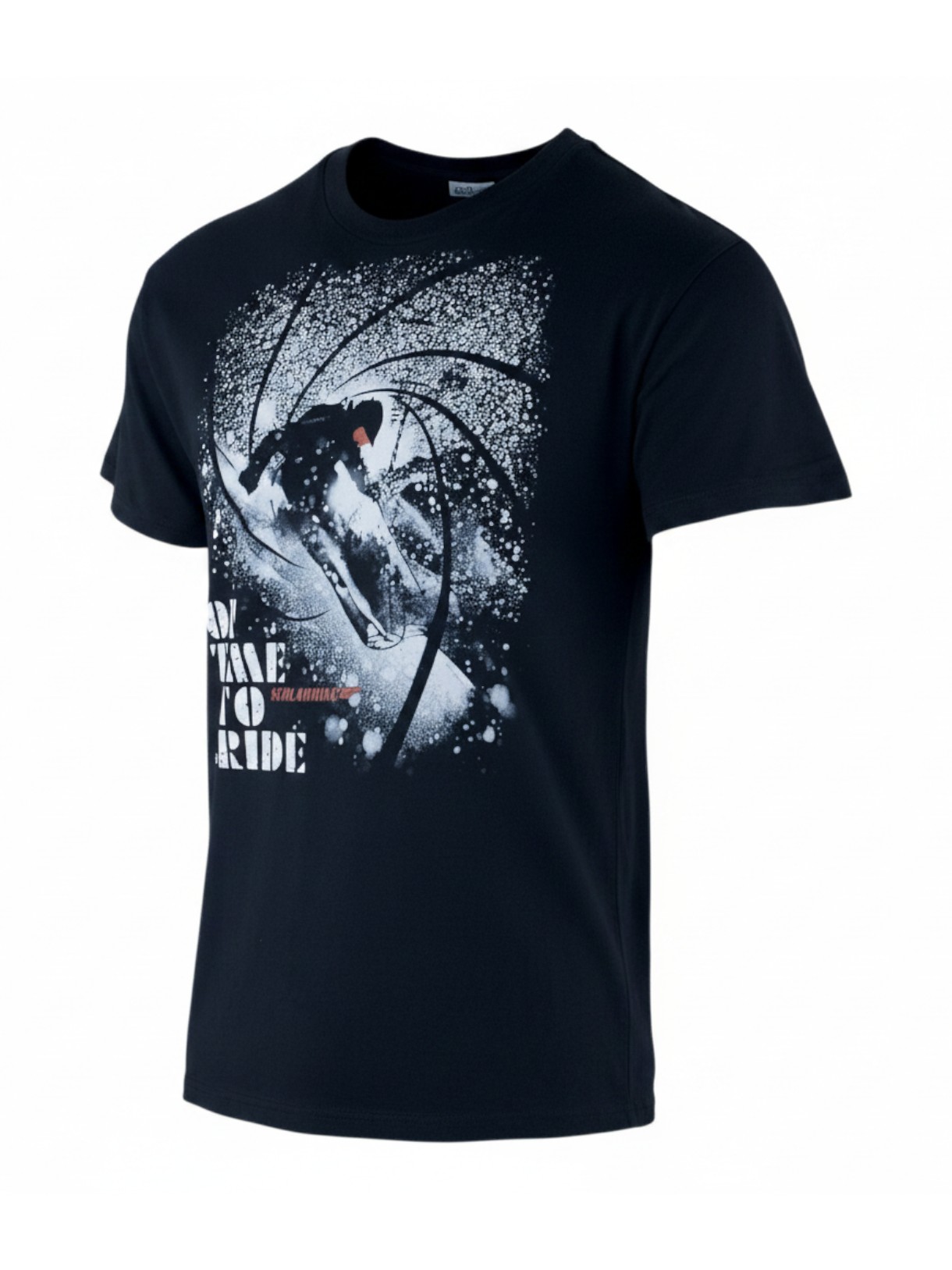 On Time To Ride Herren T-Shirt schwarz 2