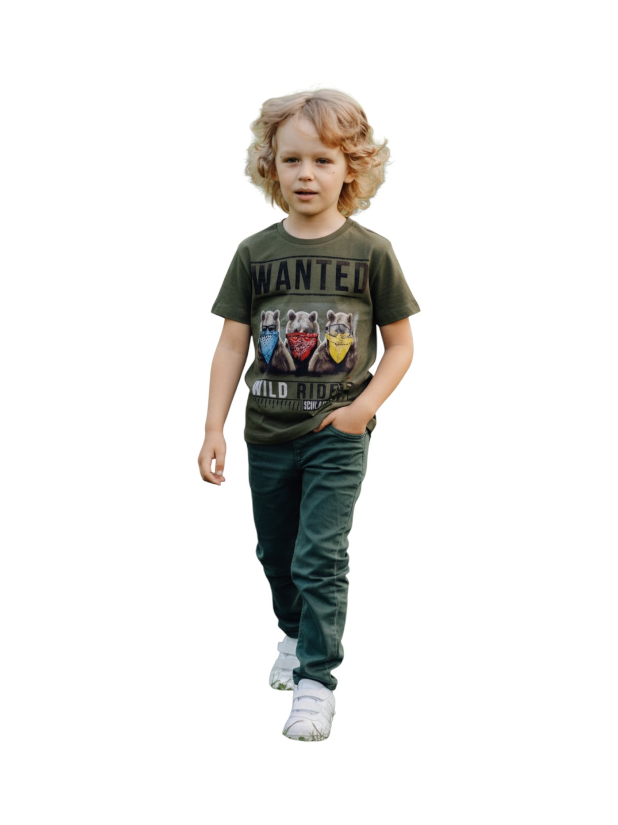 Teddy Wanted Wild Riders Kinder T-Shirt 2