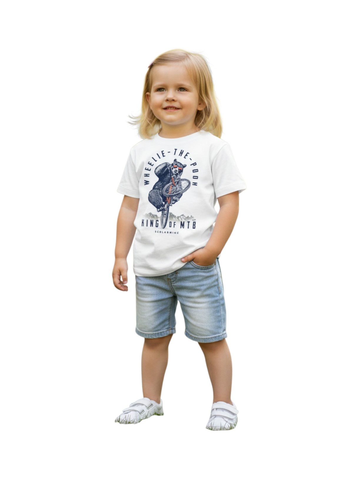 Wheelie the Pooh Kinder T-Shirt 2